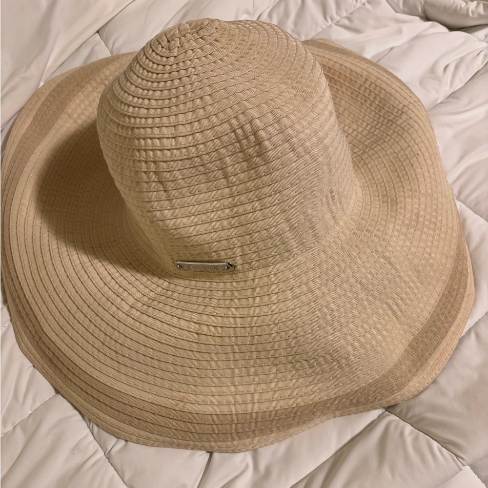 Lauren Ralph Lauren Beige Sun Hat